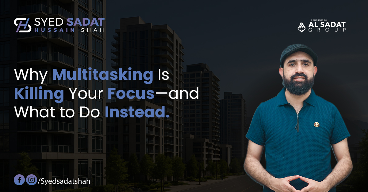 Why Multitasking Is Killing Your Focus—and What to Do Instead