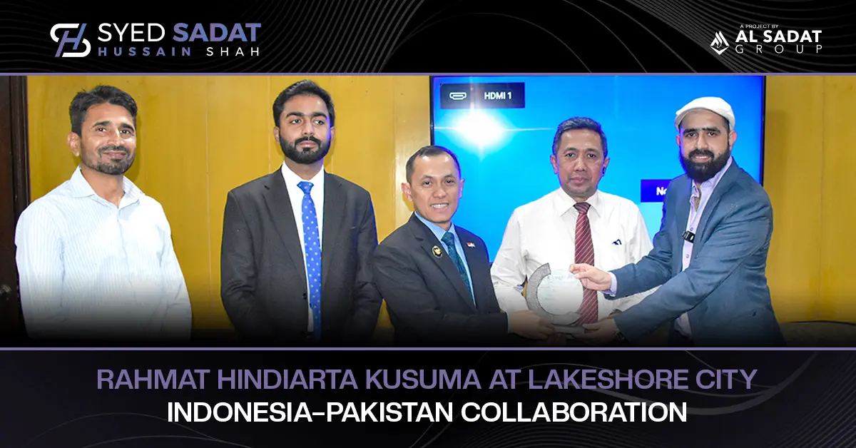 Rahmat Hindiarta Kusuma at Lakeshore City: Indonesia–Pakistan Collaboration