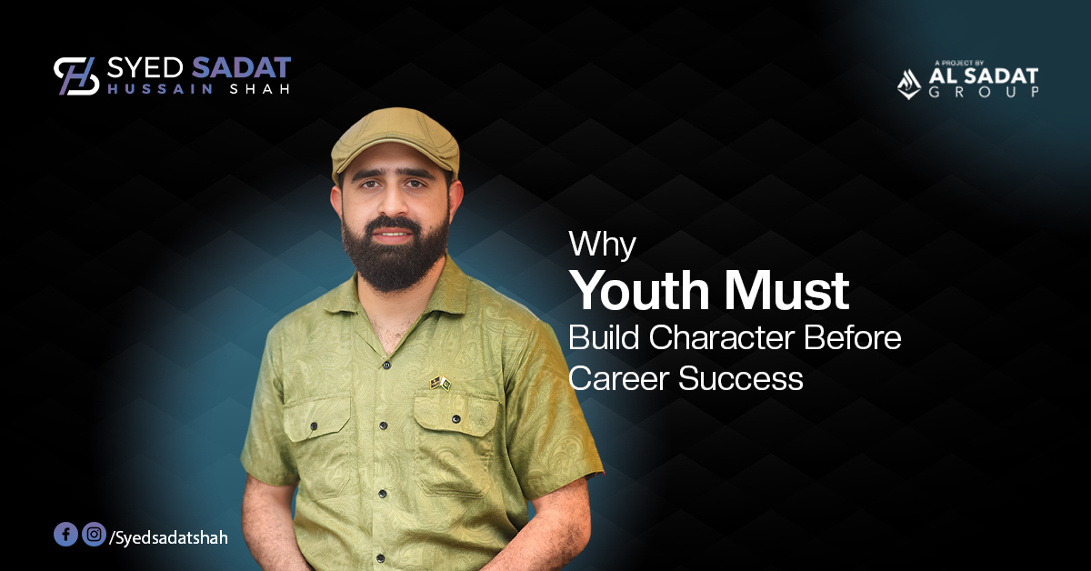 Why Youth Must Build Character Before Career Success